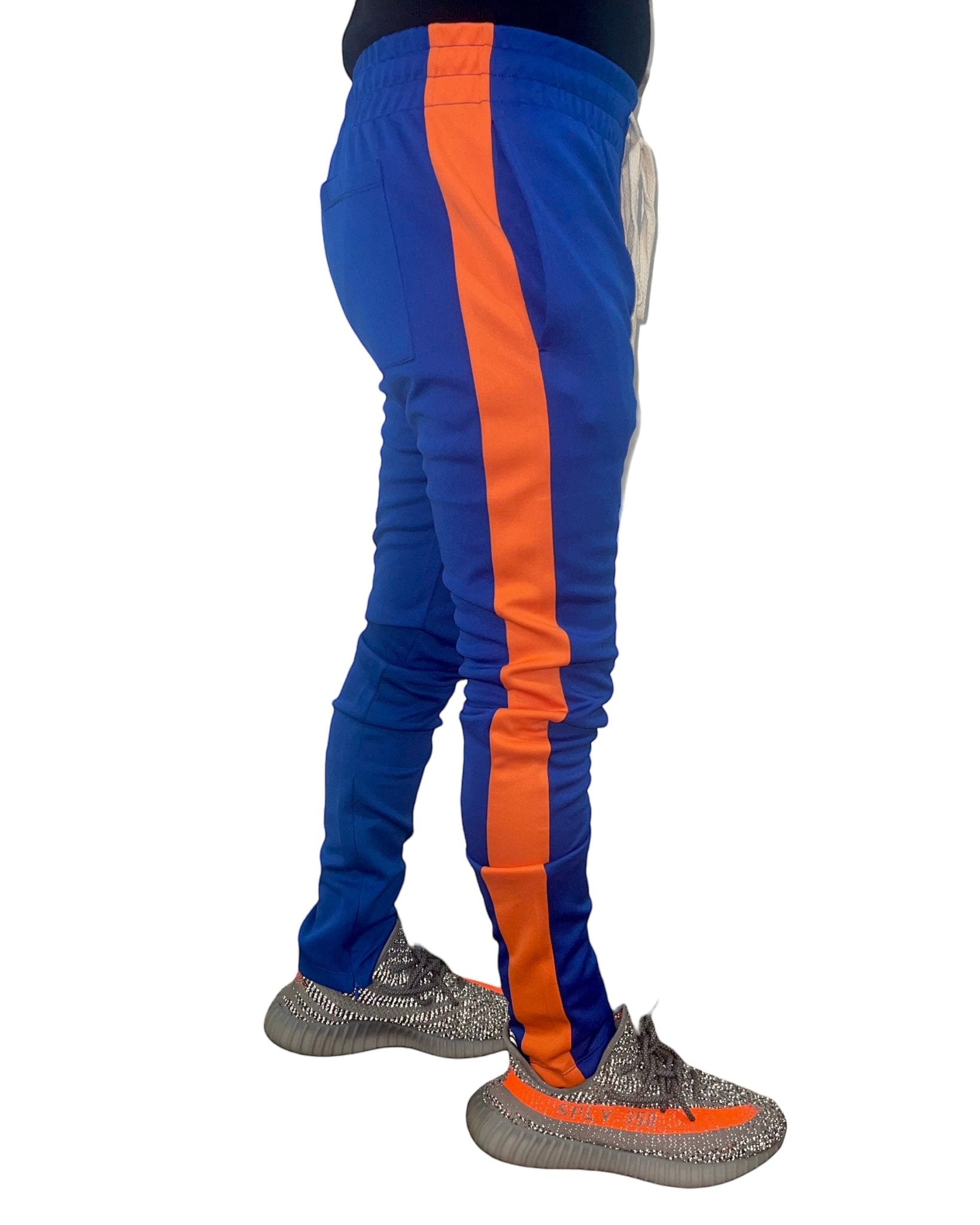 Royal blue brand track pants online