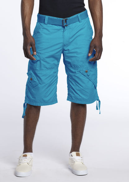 Cargo Shorts w/Belt - Royal Blue® Apparel