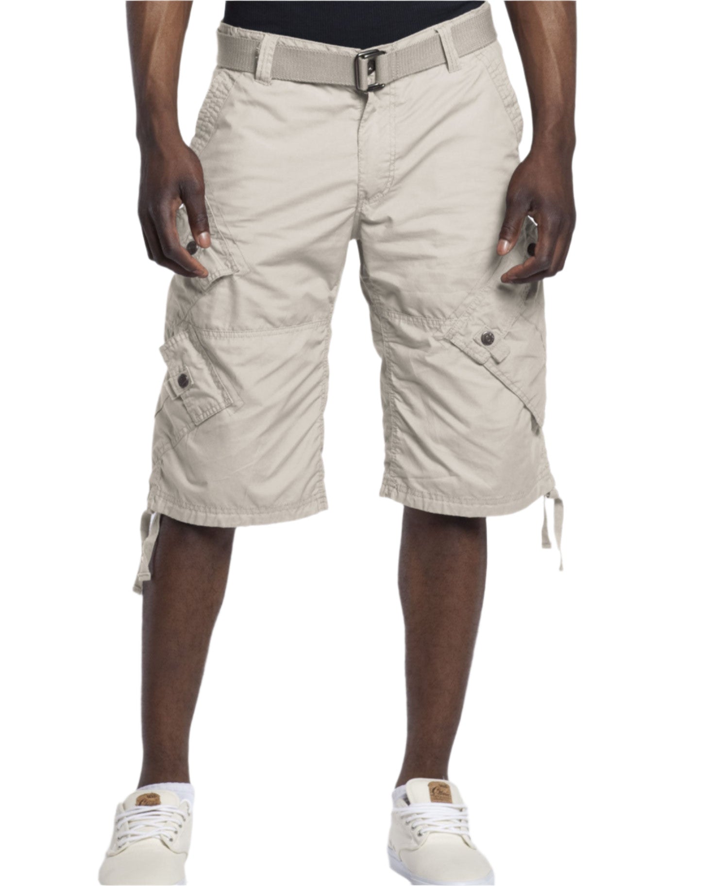 Cargo Shorts w/Belt - Royal Blue® Apparel