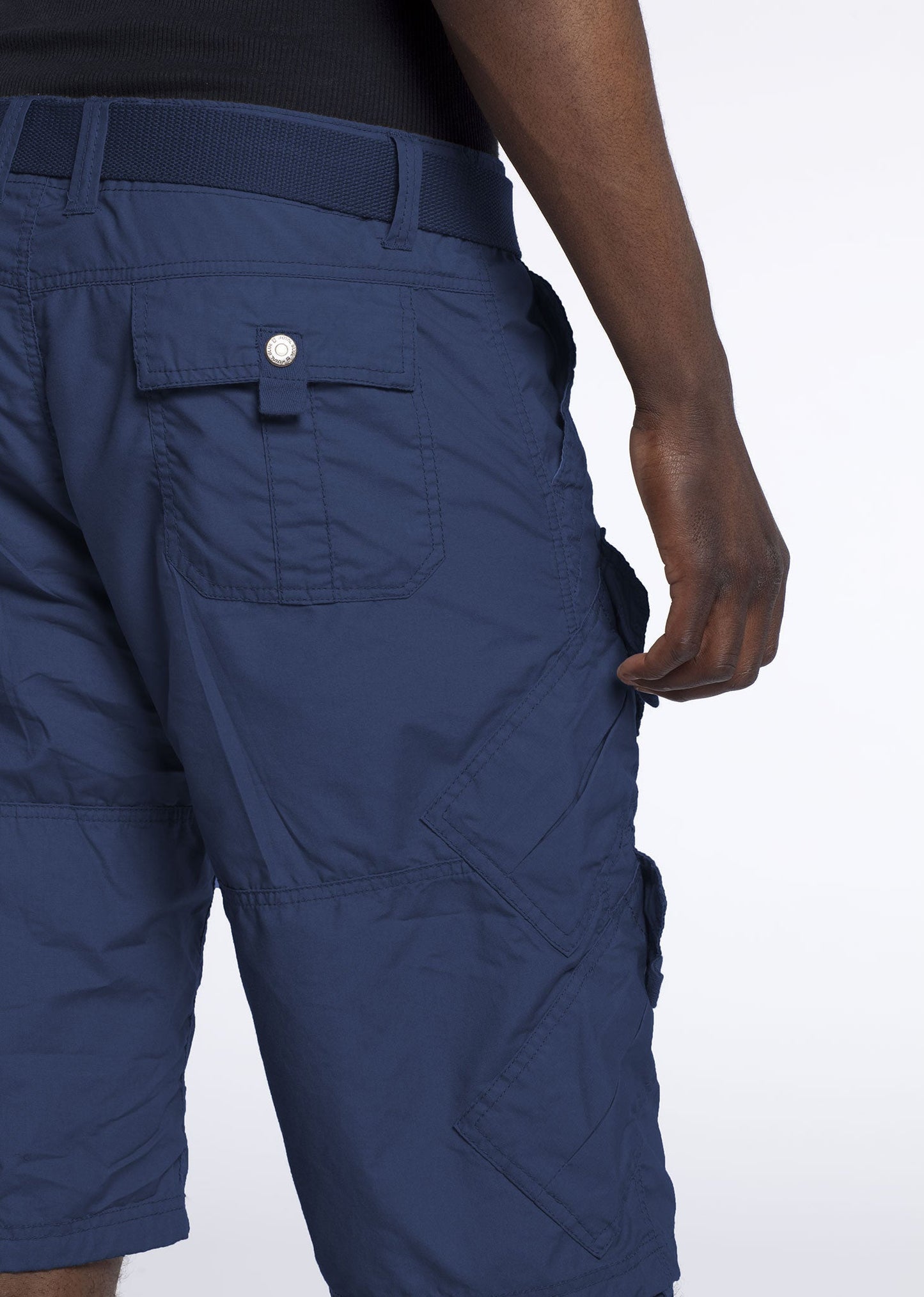 Cargo Shorts w/Belt - Royal Blue® Apparel