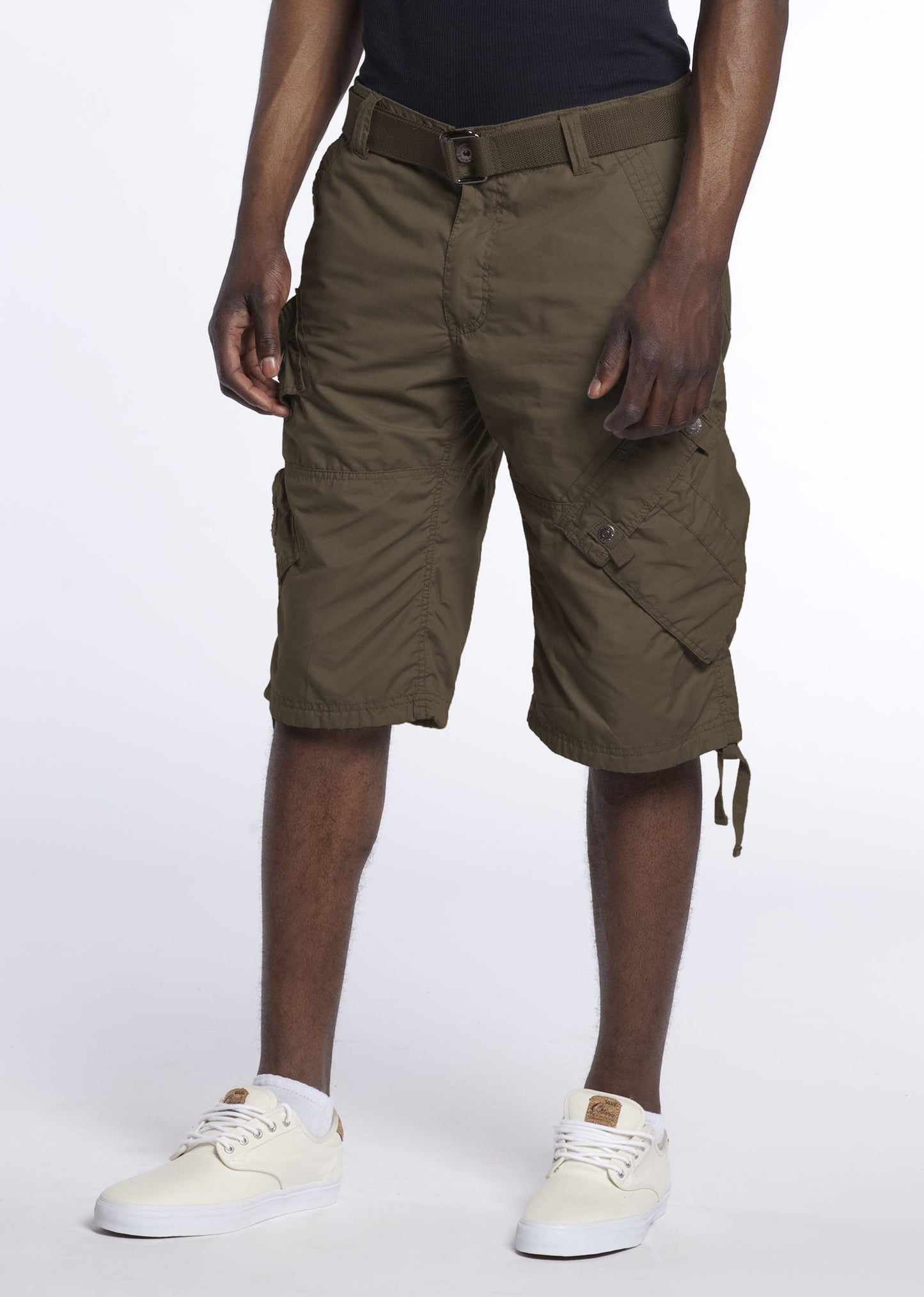 Cargo Shorts w/Belt - Royal Blue® Apparel