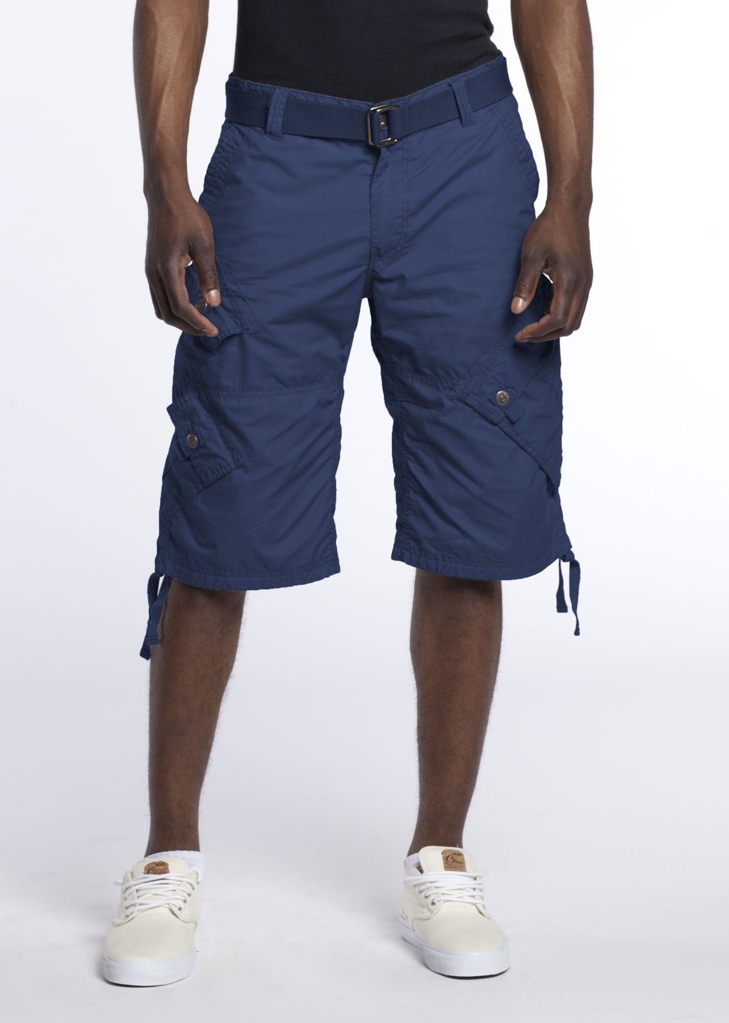 Cargo Shorts w/Belt - Royal Blue® Apparel