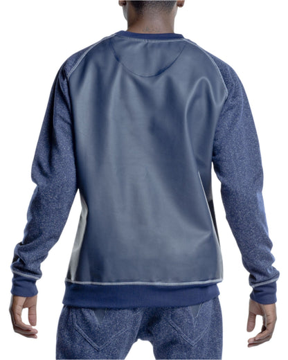 Denim Fleece Crewneck - Royal Blue® Apparel