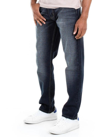 Faded Slim Fit Jeans - Royal Blue® Apparel