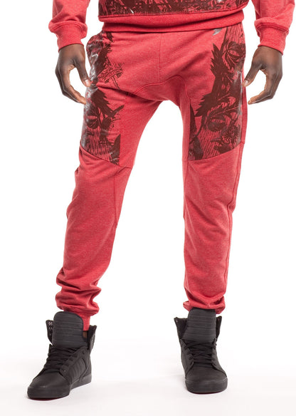 Gel Print French Terry Jogger - Royal Blue® Apparel