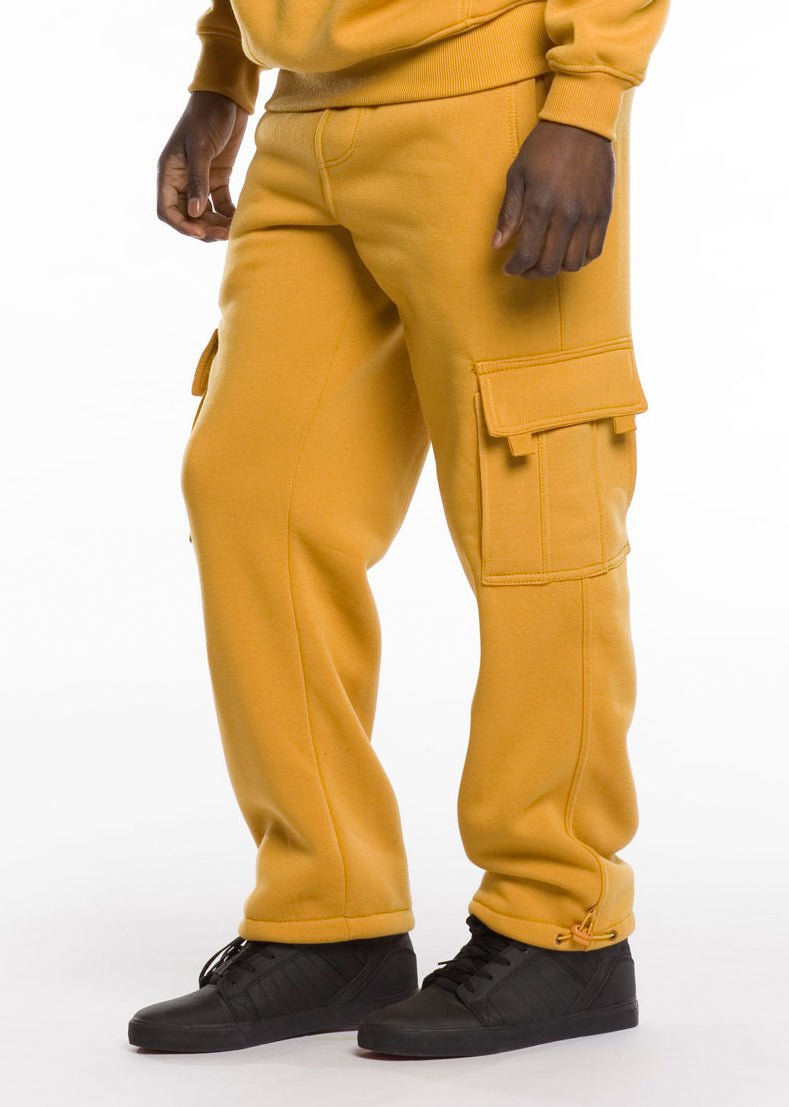 Heavy Fleece Cargo Sweatpants - Royal Blue® Apparel