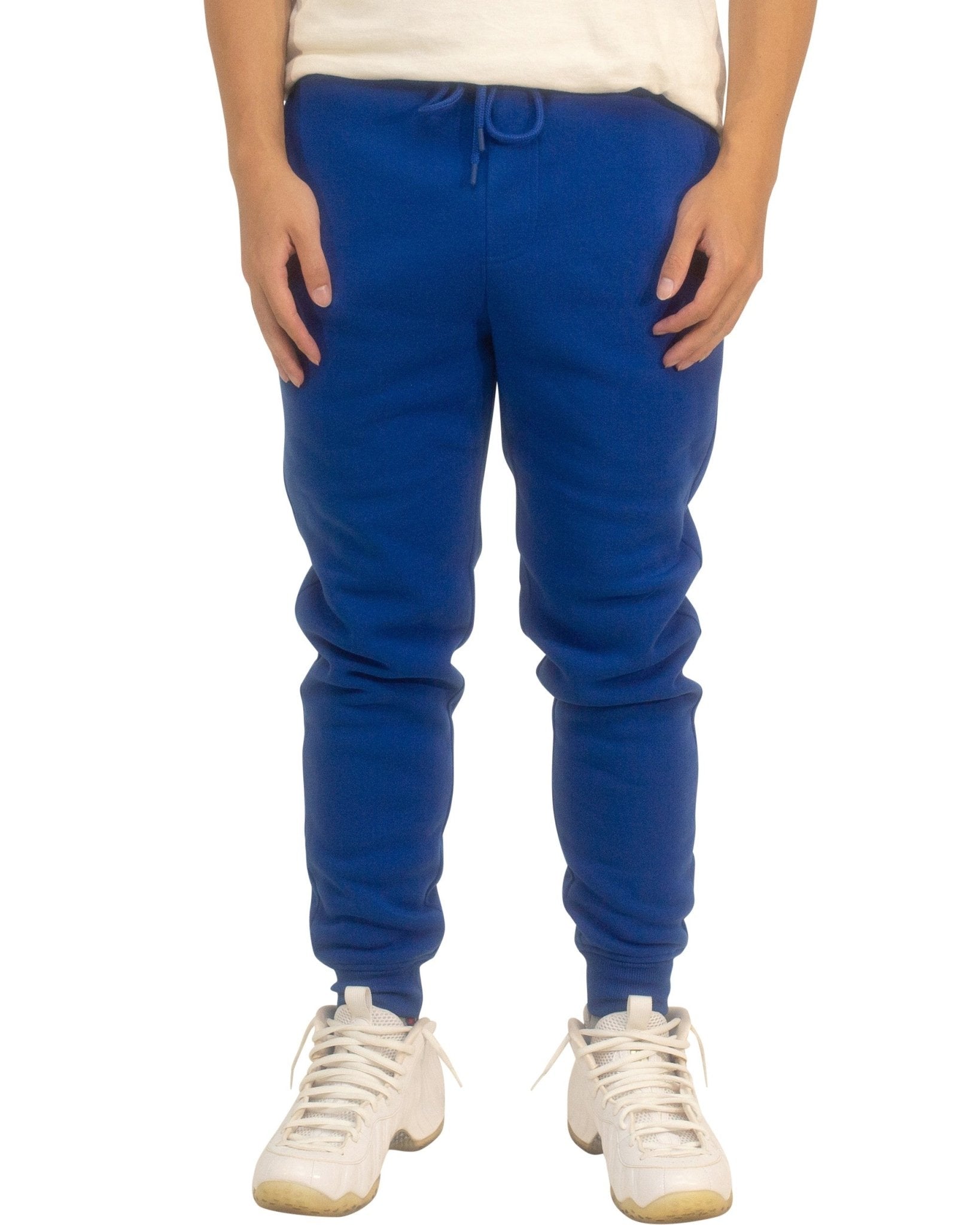 Lightweight Fleece Jogger Pants Royal Blue Apparel