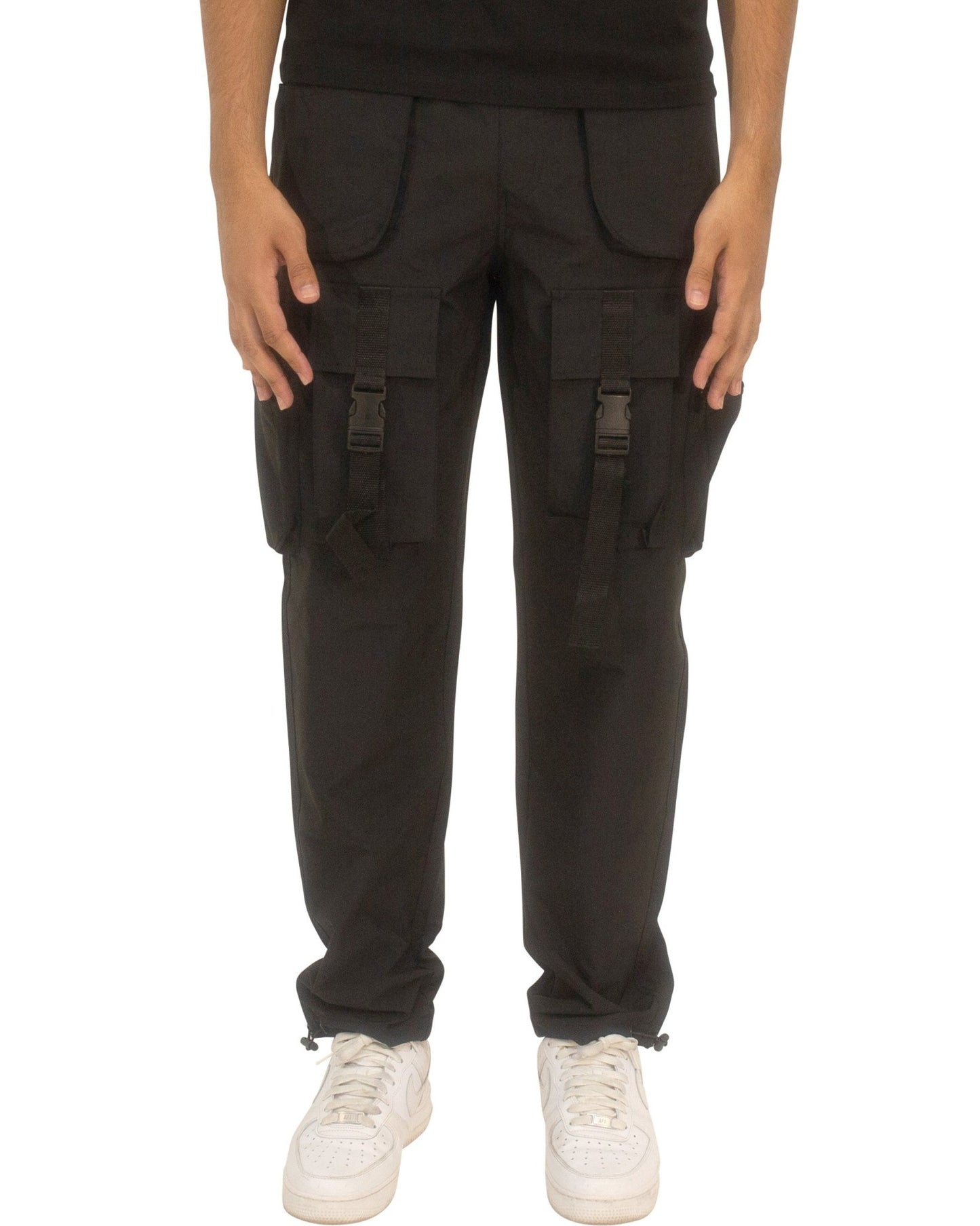 Multi 3D Pocket Cargo Pants - Royal Blue® Apparel Black / S