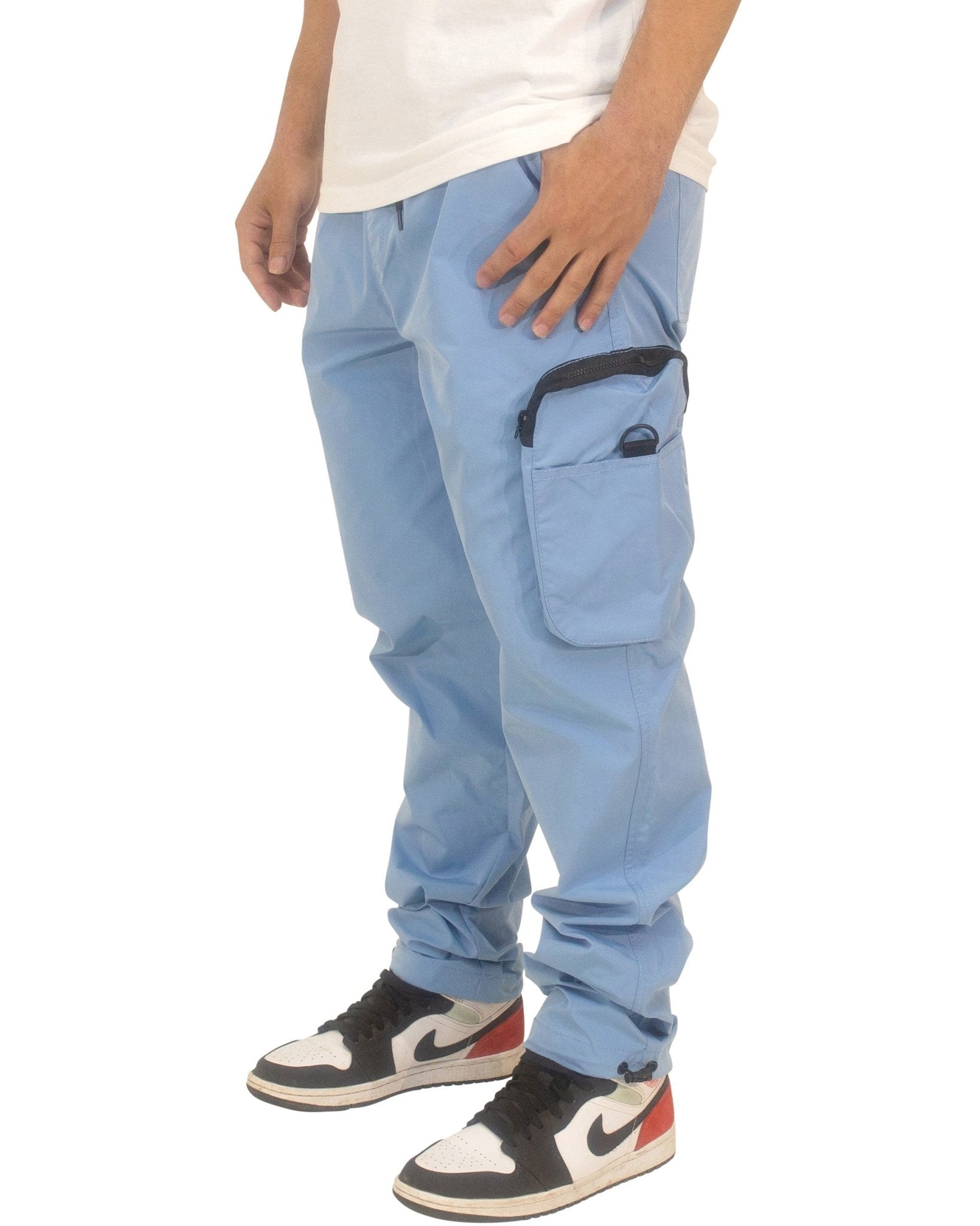 Nylon Active Cargo Pants - Royal Blue® Apparel Sky Blue / S