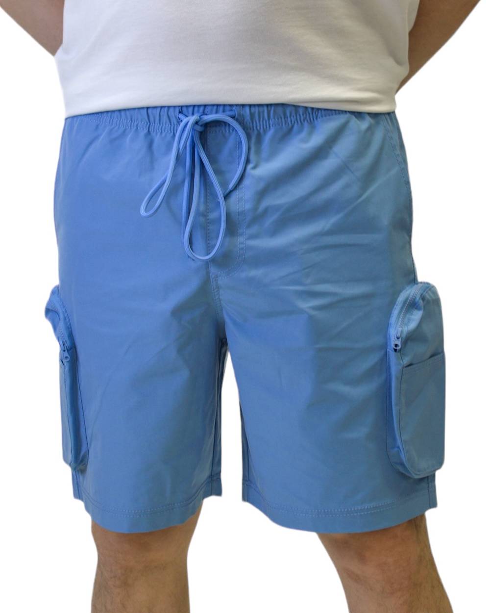 Nylon Active Cargo Shorts - Royal Blue® Apparel