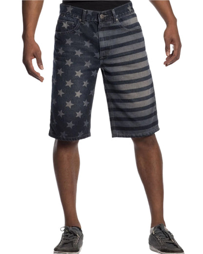 Patriotic Jean Shorts - Royal Blue® Apparel