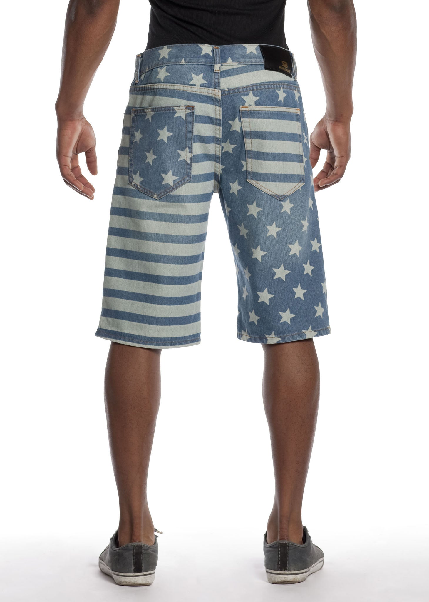 Patriotic Jean Shorts - Royal Blue® Apparel