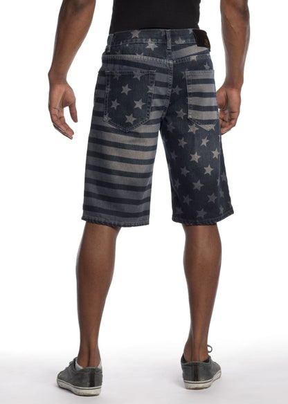 Patriotic Jean Shorts - Royal Blue® Apparel