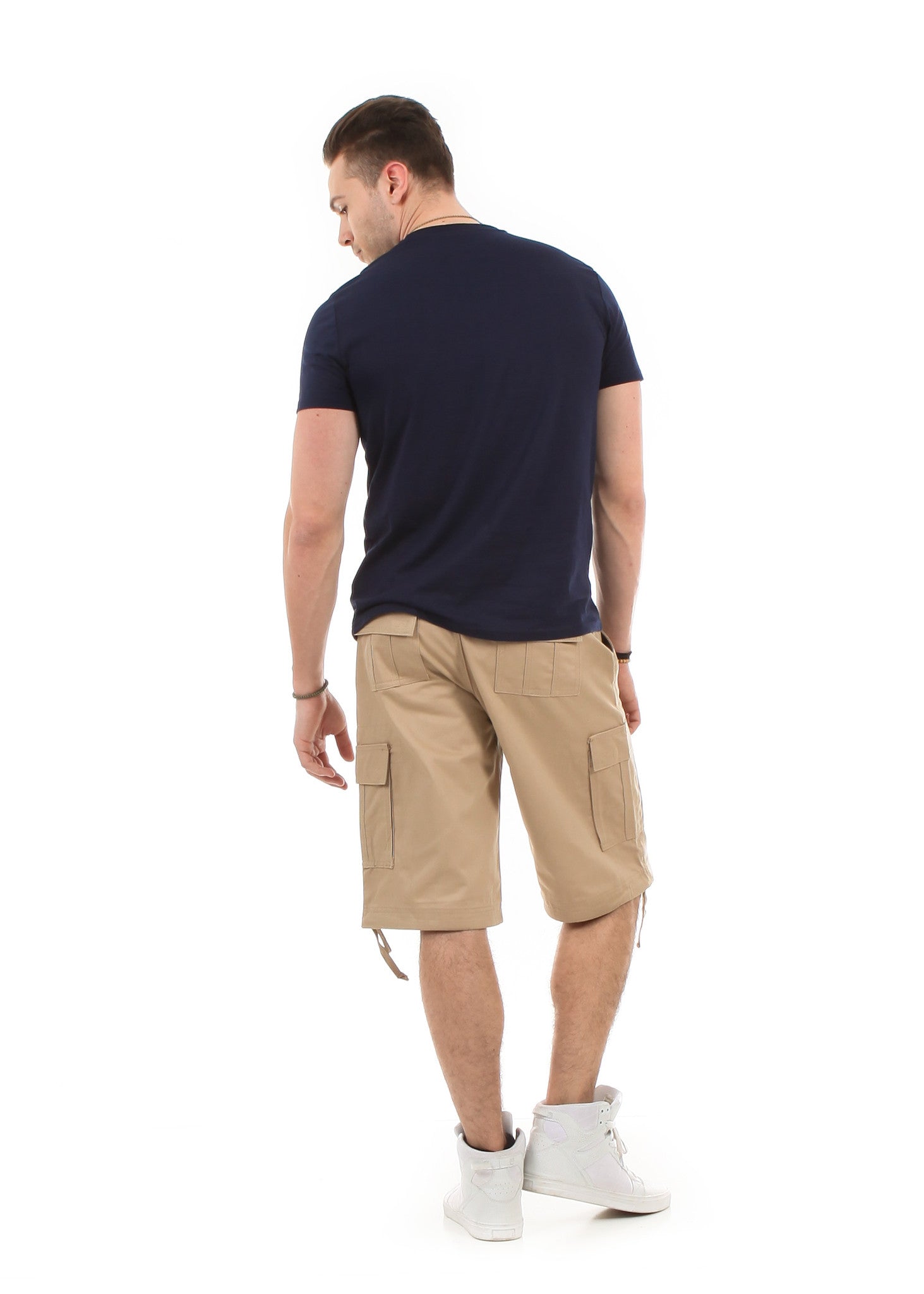 Relaxed Fit Cargo Shorts - Royal Blue® Apparel