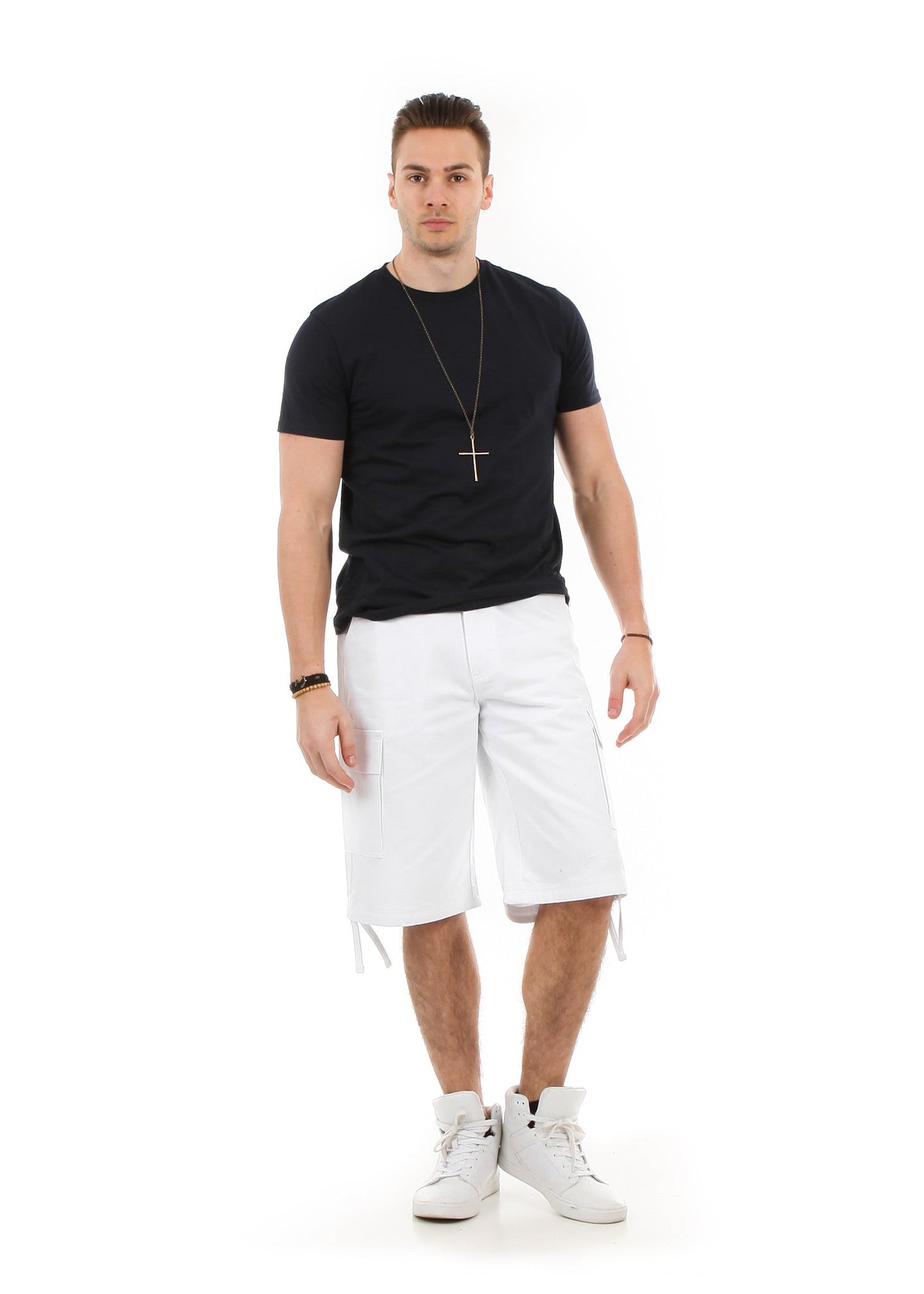 Relaxed Fit Cargo Shorts - Royal Blue® Apparel