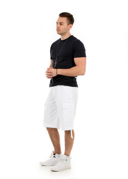 Relaxed Fit Cargo Shorts - Royal Blue® Apparel