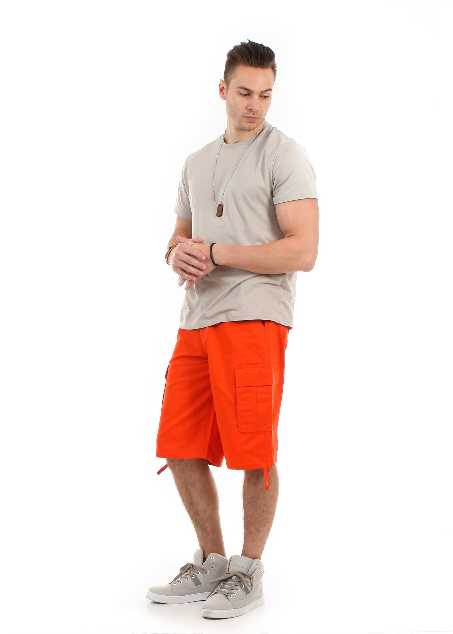 Relaxed Fit Cargo Shorts - Royal Blue® Apparel