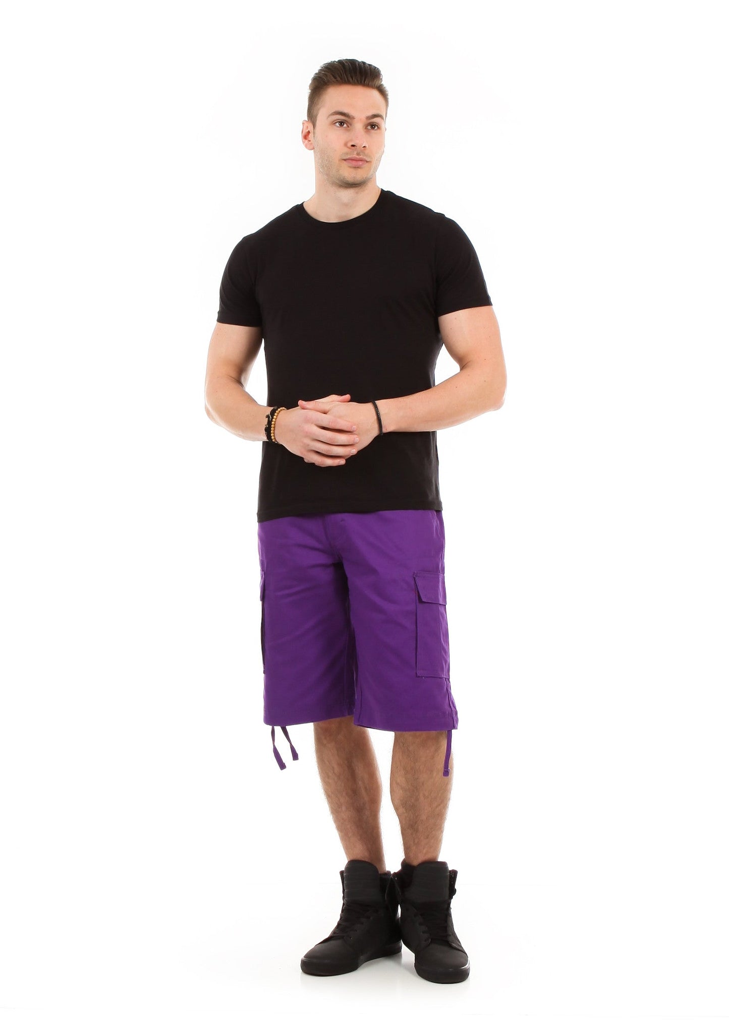 Relaxed Fit Cargo Shorts - Royal Blue® Apparel