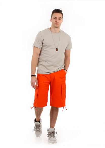 Relaxed Fit Cargo Shorts - Royal Blue® Apparel