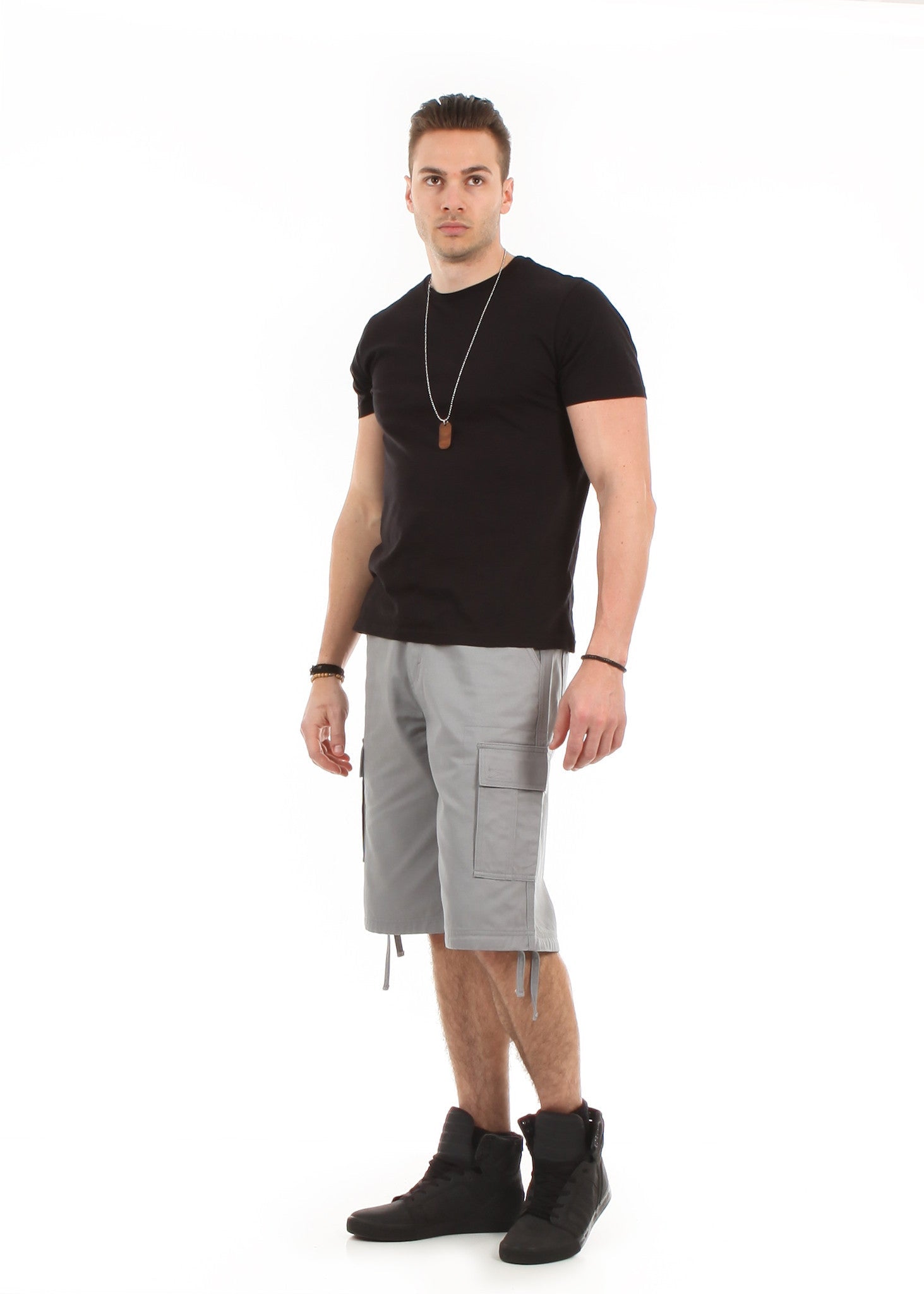 Relaxed Fit Cargo Shorts - Royal Blue® Apparel