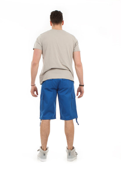 Relaxed Fit Cargo Shorts - Royal Blue® Apparel