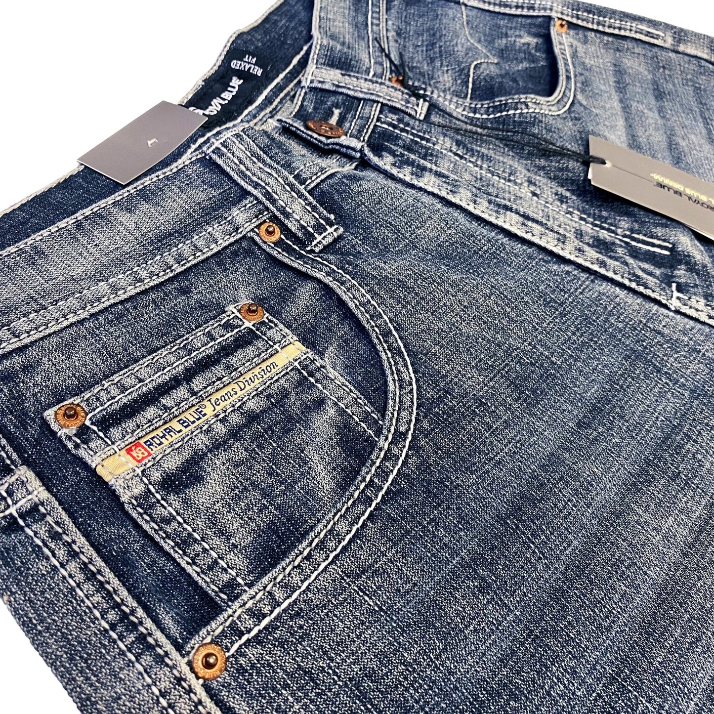 Relaxed Fit Jeans - Royal Blue® Apparel