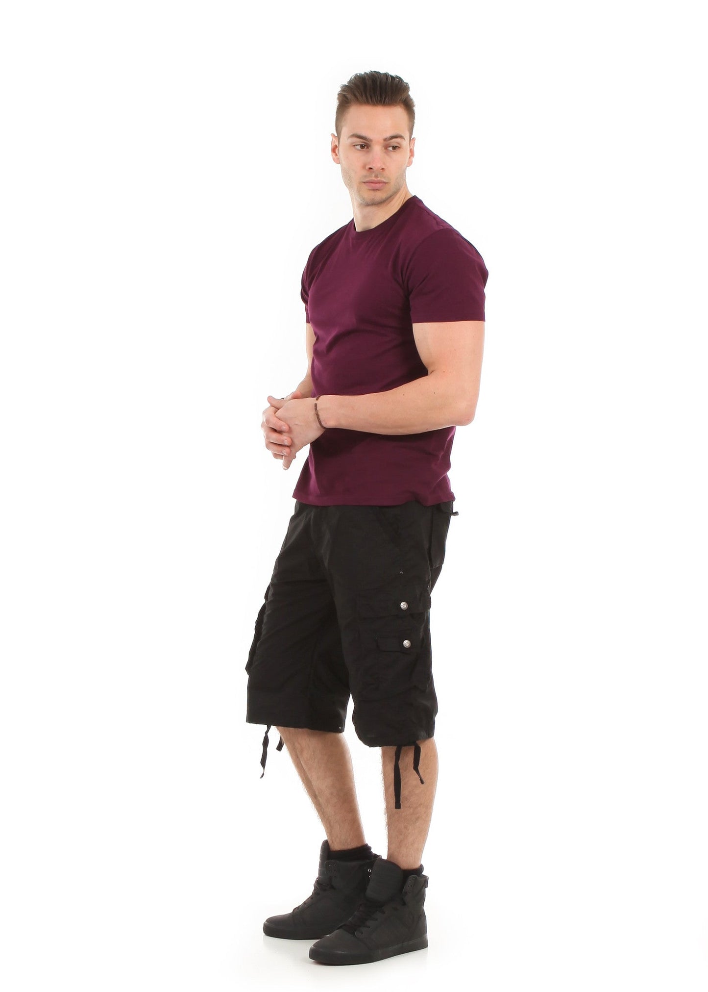 Straight Fit Cargo Shorts - Royal Blue® Apparel