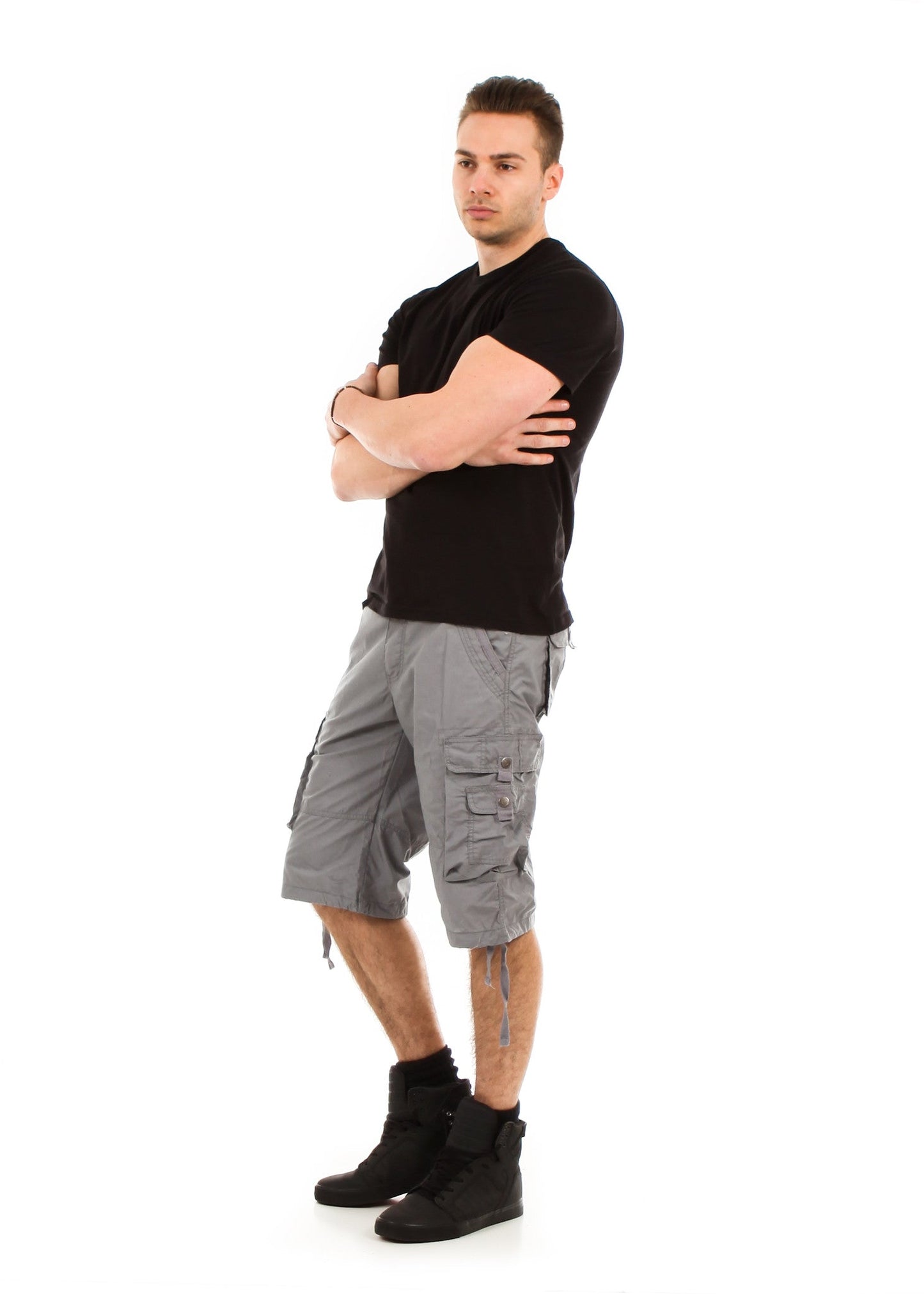 Straight Fit Cargo Shorts - Royal Blue® Apparel