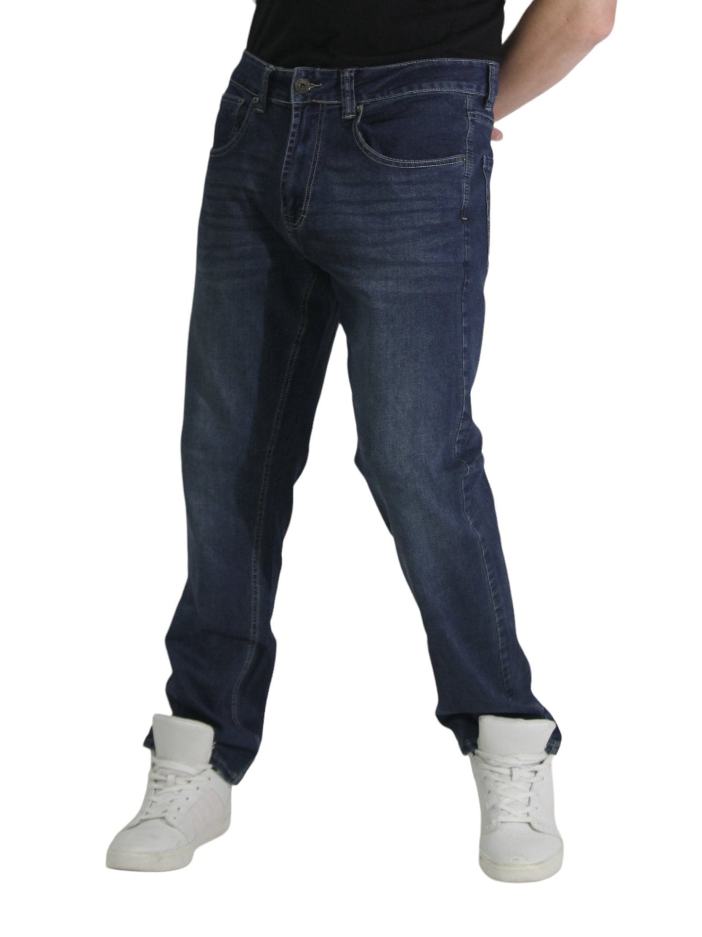 Stretch Relaxed - Straight Denim (Light) - Royal Blue® Apparel