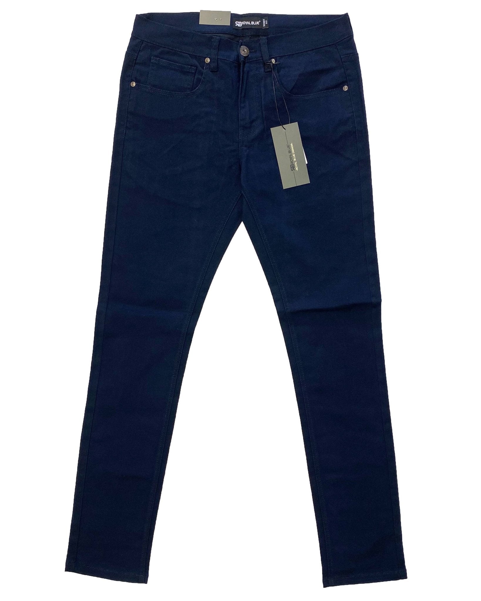 Twill Stretch Skinny Pants - Royal Blue® Apparel