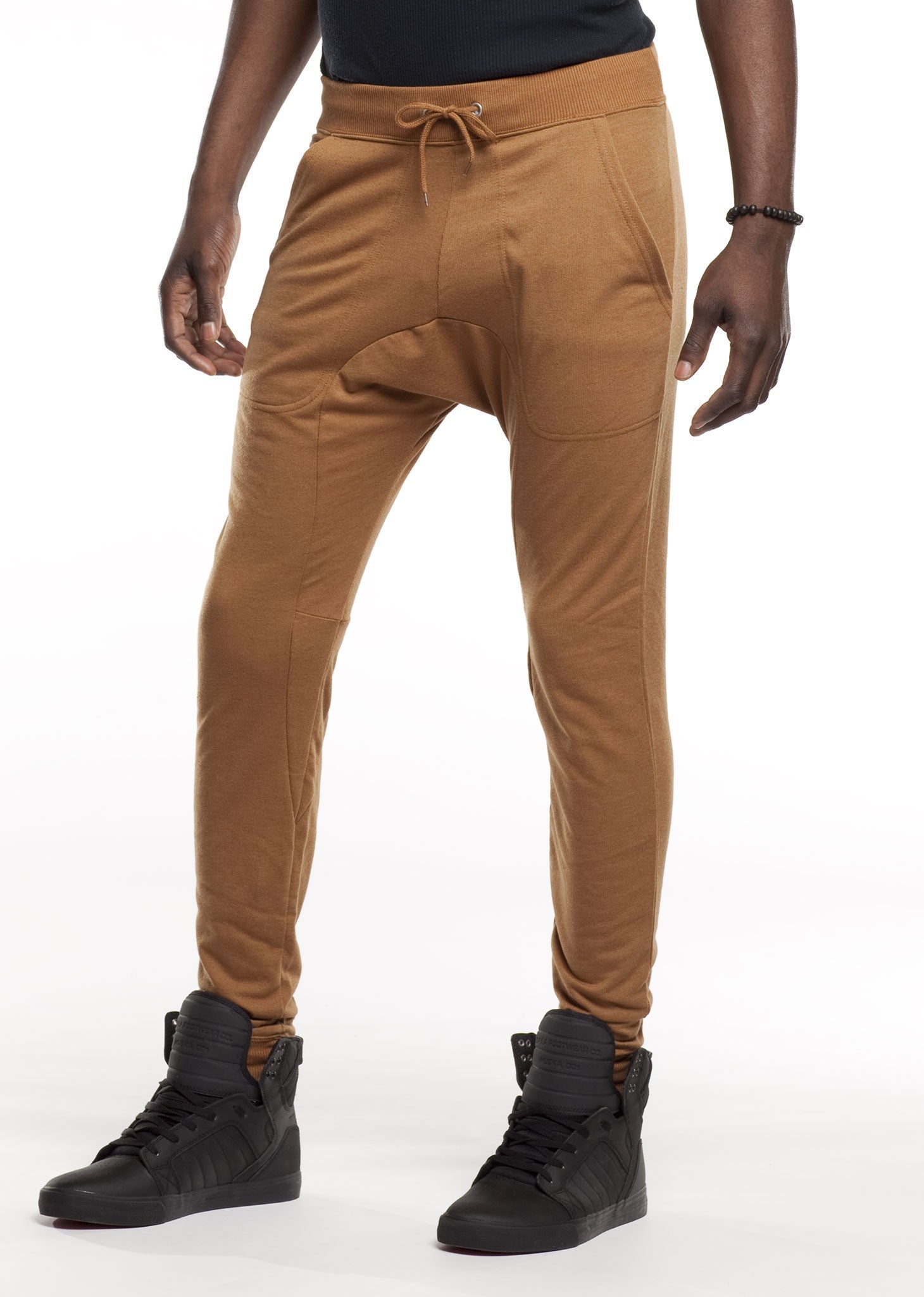 8395 timber, Men's Harem Fit French Terry Joggers